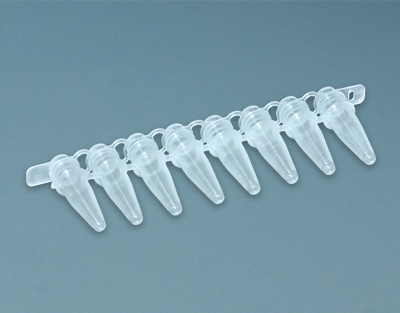 [135003326] Bande 8 microtubes PCR, 0,2 ml, boîte de 100