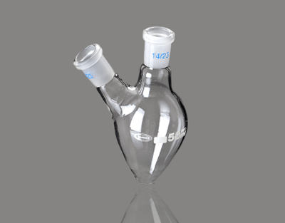 [135005900] Ballon piriforme 2 cols, rodage 14/23, 50 ml