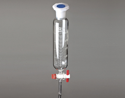 [135006309] Ampoule cylindrique 19/26 robinet PTFE 250 ml, Glassco