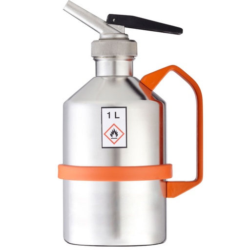[208000424] Bidons de sécurité 1l avec bec doseur de précision 1¼", poli 