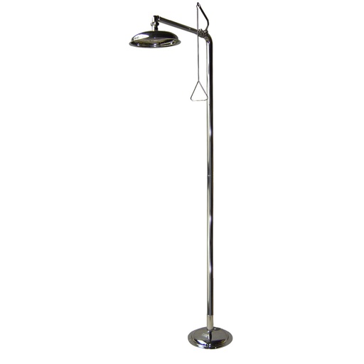 [208000503] Douche de sécurité sur colonne à commande manuelle  – 100% Inox
