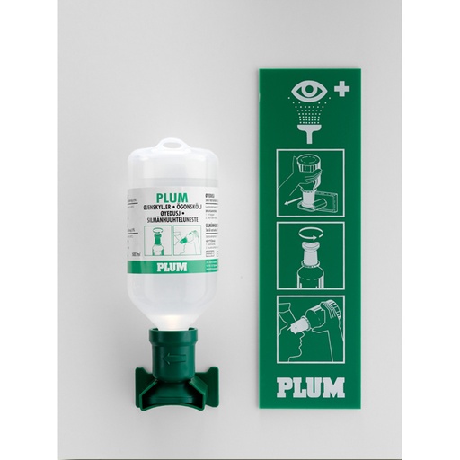 [208000521] Station murale livrée avec 1 flacon de 500 mL de solution saline