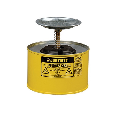 [208000579] Récipient humecteur en acier étamé -2L
