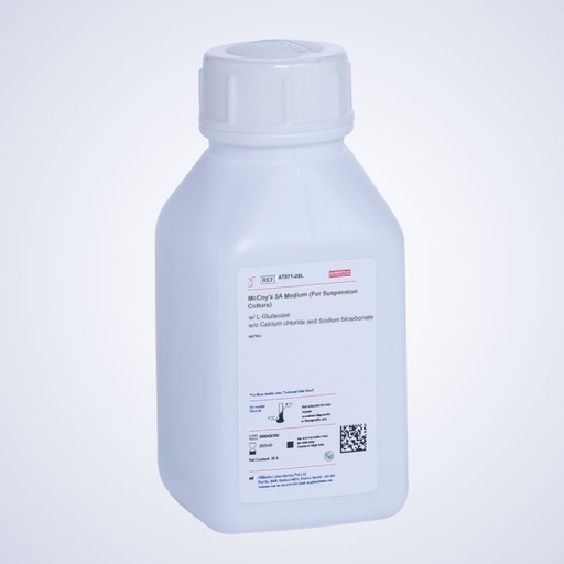 McCoy’s 5A Medium (For Suspension Culture) with L-Glutamine without Calcium chloride and Sodium bicarbonate