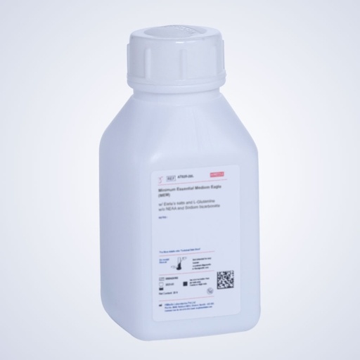 Minimum Essential Medium Eagle (MEM) (Modified for Autoclaving) with Earle’s salts and NEAA without L-Glutamine and Sodium bicarbonate