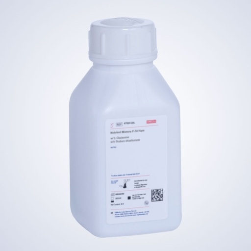 Nutrient Mixture F-10 Ham with 20mm HEPES buffer and L-Glutamine without Sodium bicarbonate