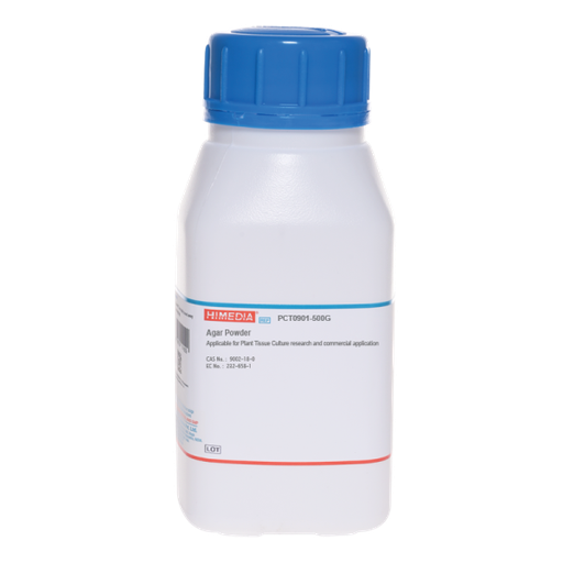 Agar powder for plant tissue culture