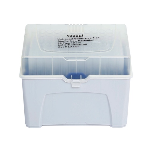 Non-Barrier Tips, Max capacity 1000 µl