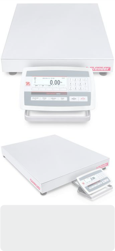 Balance OHAUS DEFENDER 5000 Stainless Steel Front Mount Single range avec cellule de pesée en inox